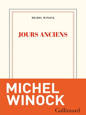 cover image of Jours anciens